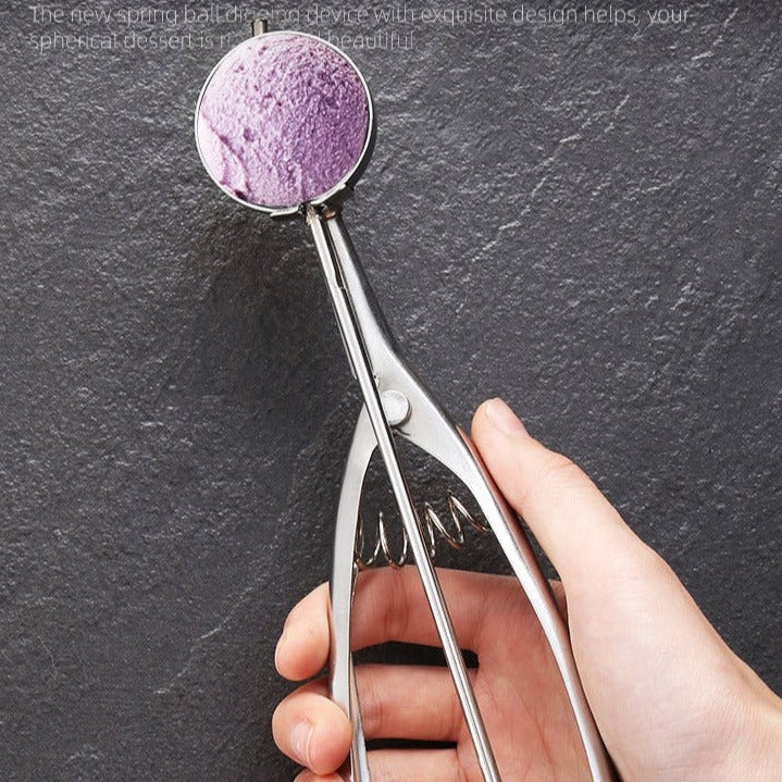 Stainless Steel Ice Cream Scoop Ice Cream Scoop Fruit Scoop Labor-Saving Ball Digger