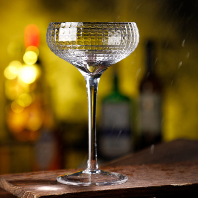 160ML Creative Champagne Coupe Glasses,High Clarity Crystal Glassware