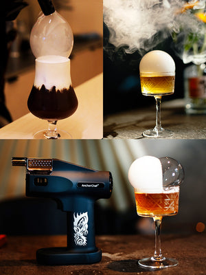 Cocktail Smoked Bubble E-liquid Molecule Gourmet Cuisine Coffee Bubble E-liquid