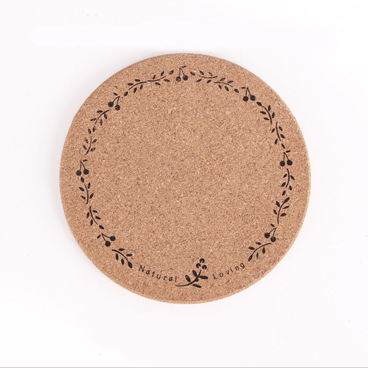 Retro Style Cork Coaster Coffee Cup Mat Tea Coaster