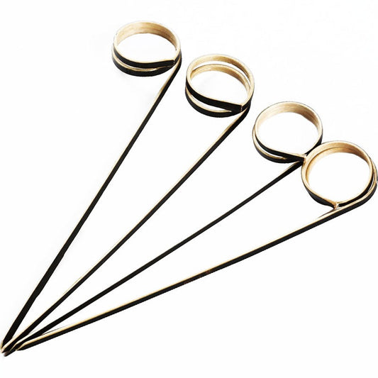 12cm Ring Head Cocktail Stick Cocktail Needle Olive Stick Fruit Stick Decoration