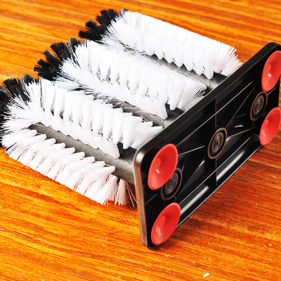 Bar Sink Suction Cup Type Three-Head Cup Washing Brush Glass Cup Cleaning Cup Brush Soft Brush