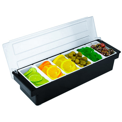 Food-Grade Plastic Decorative Box For Bar Bartending Fruit Box Fresh-Keeping Box Spice Box Kitchen Seasoning Box
