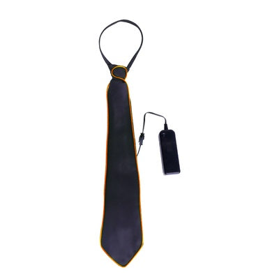 Novelty Led Tie El Luminous Tie Dance Bar Dance Creative Casual Flash Tie