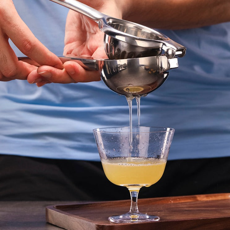 Lemon Citrus Juicer 304 Stainless Steel Manual Hand Press Squeezer for Bar Lime Juicing Tool