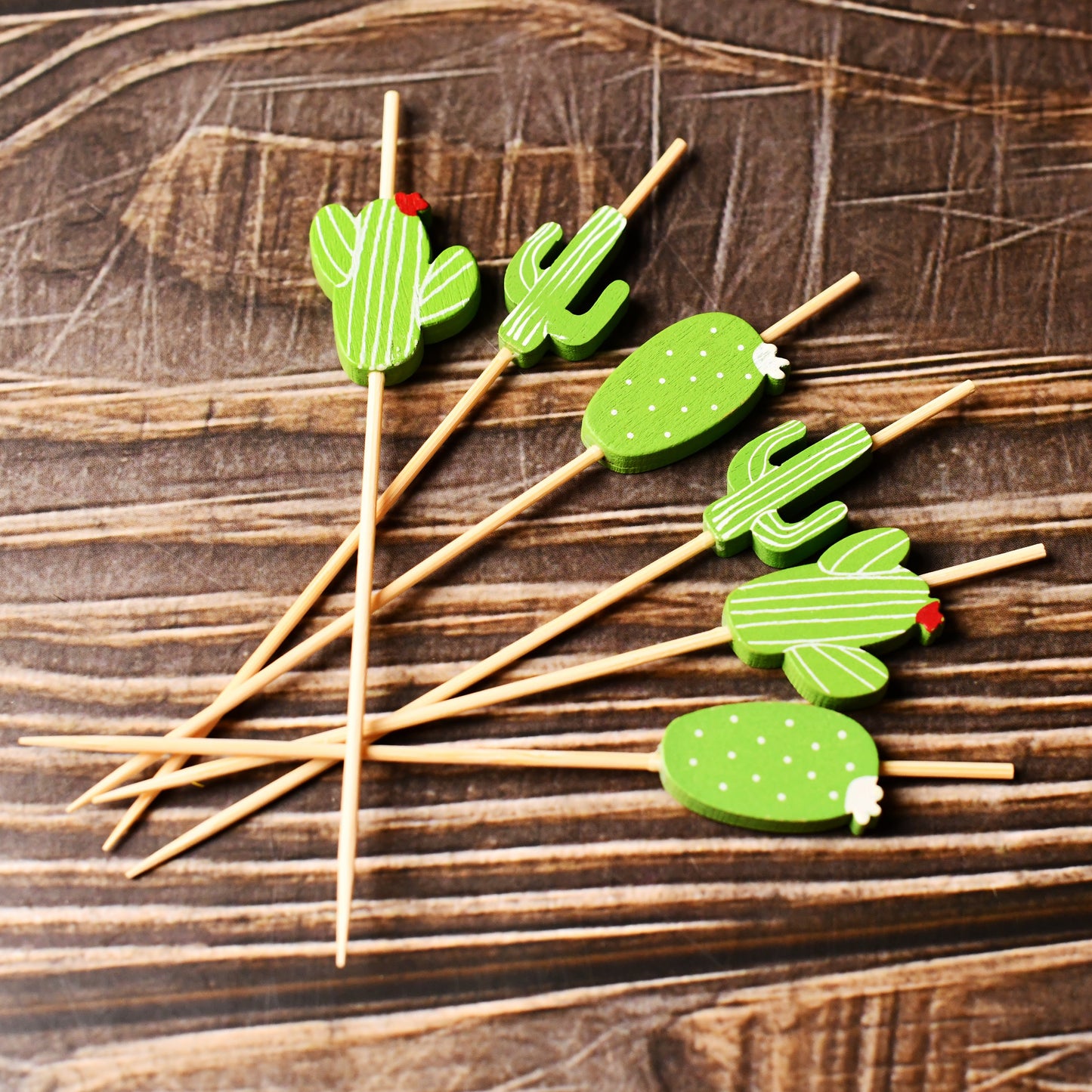 Bartending Retro Cocktail Wine Stick Bamboo Stick Olive Stick Art Fruit Fork Martini Stick Wine Needle
