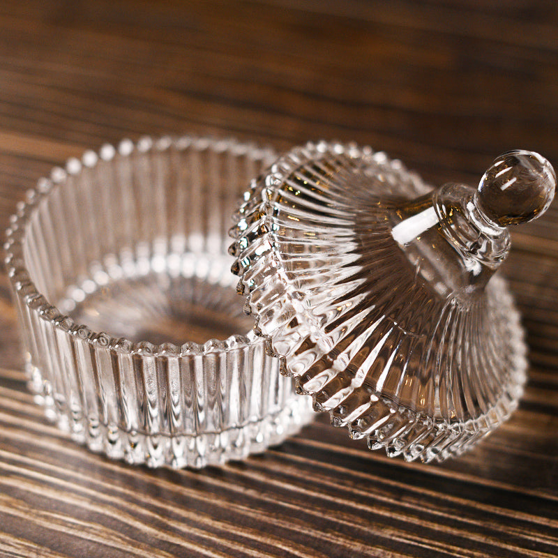 Yurt Style-European-Style Royal Engraved Spice Box Candy Jar Dried Fruit Dish Decoration Box Spice Box Bar Utensils