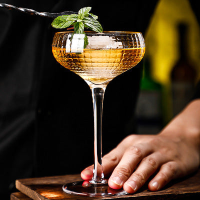 160ML Creative Champagne Coupe Glasses,High Clarity Crystal Glassware
