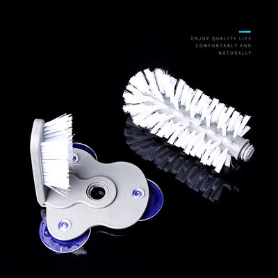 Suction Wall Type Cup Washing Brush Glass Cleaning Brush Milk Tea Shop Bar Rotating Cup Brush