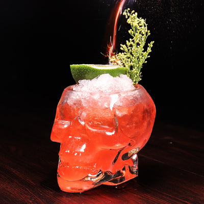 80ML Skull Whiskey Glas,Creative Cocktail glass,Wine Glass,Drinking Glass
