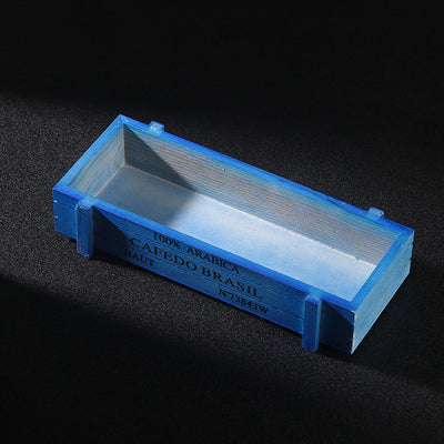 Solid Wood Retro Bitter Liquor Box Bar Storage Decoration Box Spray Bottle Gadget Box