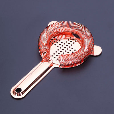 Stainless Steel Cocktail Strainer - Hawthorne Style Bar Tool Used by Professional Mixologists and Bartenders
