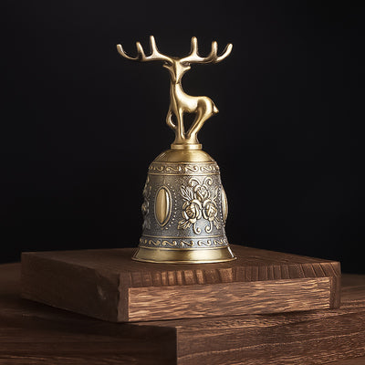 Deer Bells Roses New Hand-Rolled Bells Bar Restaurant Bar Bell Open Meal Bell Table Bell