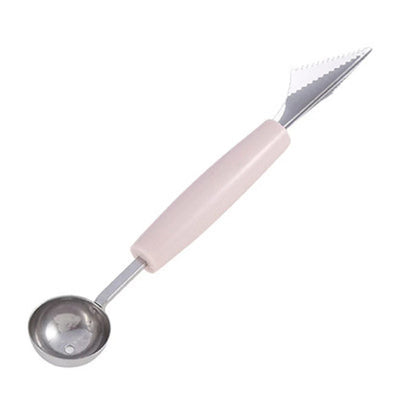 Double-Headed Stainless Steel Fruit Divider Watermelon Digging Ball Ice Cream Scoop Bar Carving Tool