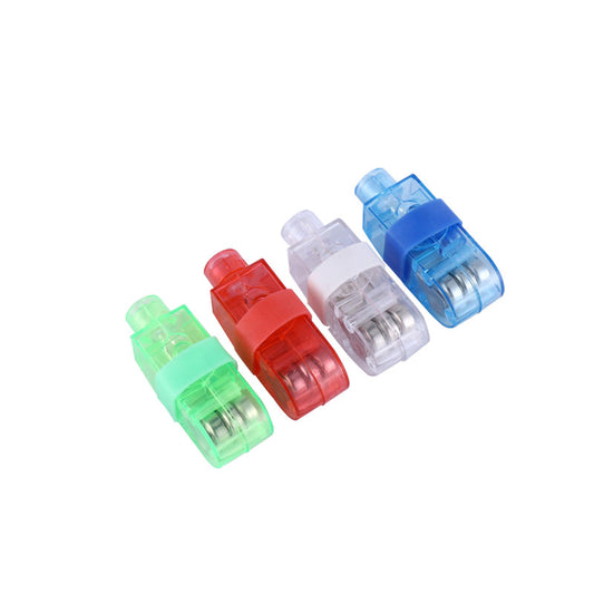 Bungee Luminous Flash Ring Led Finger Lamp Bar Nightclub Electric Syllable Ring Jewelry Equipment Props