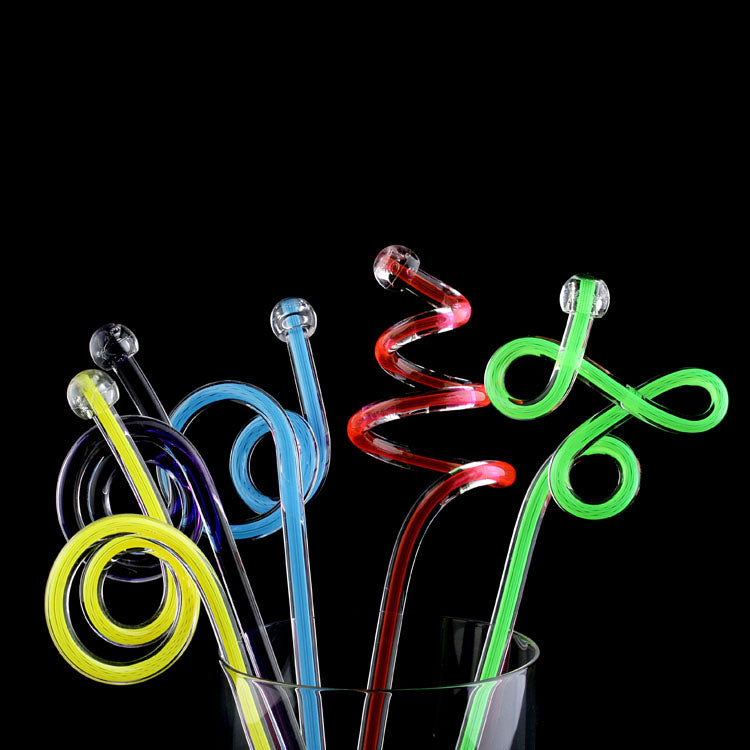 Acrylic Mixing Stick Plastic Mixing Stick Color Heart Drink Stick Juice Swizzle Stick