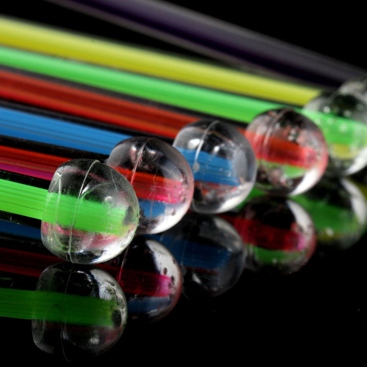 Acrylic Mixing Stick Plastic Mixing Stick Color Heart Drink Stick Juice Swizzle Stick