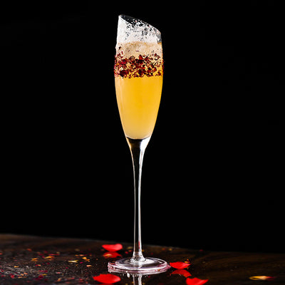 Fashion Champagne Glasses Clear Crystal Tasting Glasses for Wedding Party