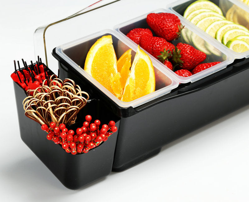 New Bartending Decoration Box Bar Salt Box Fruit Box Straw Box Bartending Spice Box