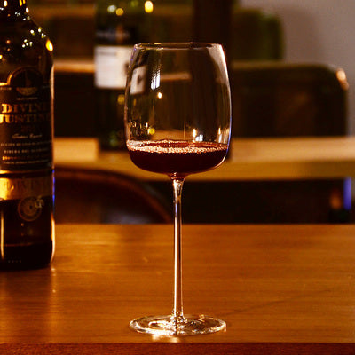 Transparent Goblet Wine Glass Bubble Cocktail Glass