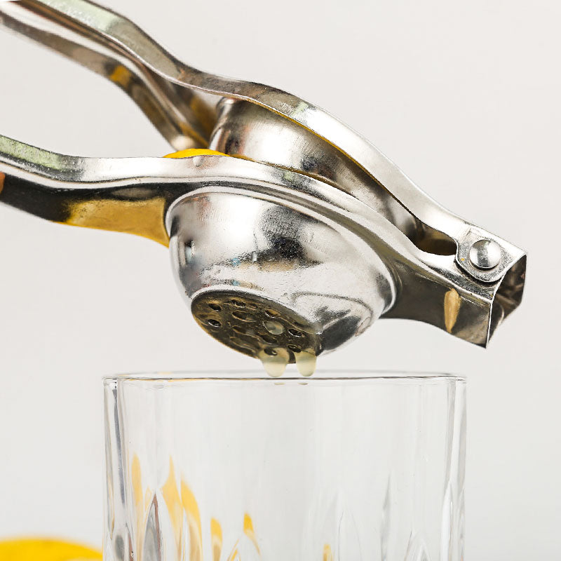 Lemon Juicer Stainless Steel Manual Fruit Juicer, Citrus Juice Squeezer Reamer Quick Handle Pressing Tool