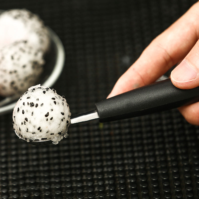 Stainless Steel Fruit Digger Watermelon Digging Cone Spoon Double Head Bar Pulp Ball Digging Spoon Fruit Platter Tool