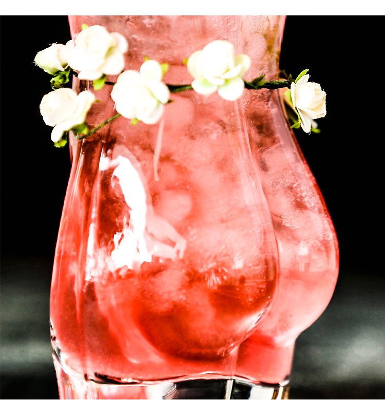 Naked Women Whiskey Glass Creative Human Body  Cocktail Glass Cup Unique Sexy Beauty Body Cup