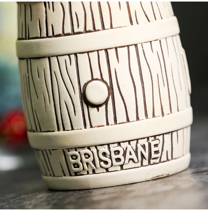 Lightning Barrel TIKI Mug Hawaiian Cocktail Mug TIKI Cocktail Mug TIKI Ceramic Mug