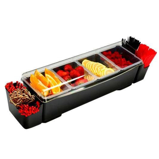 New Bartending Decoration Box Bar Salt Box Fruit Box Straw Box Bartending Spice Box
