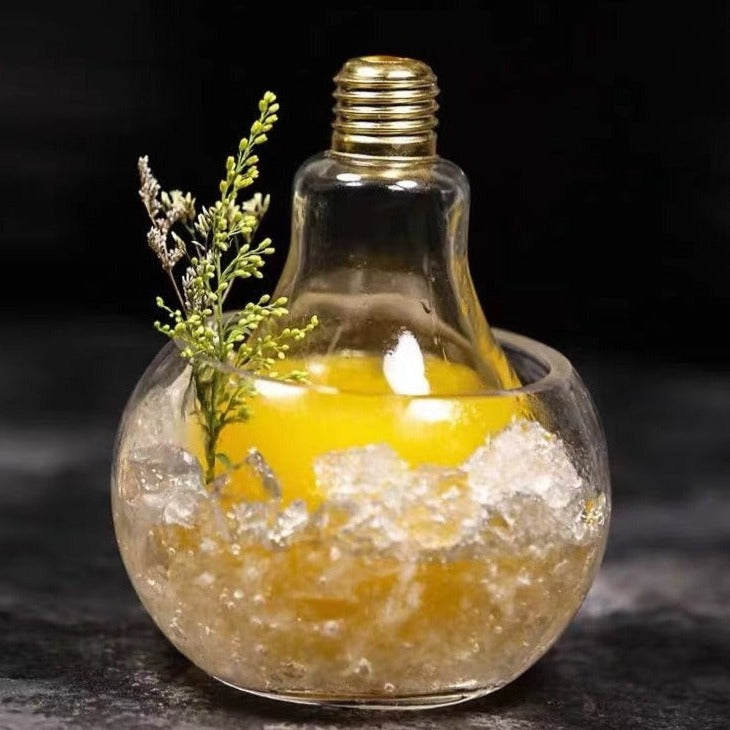 Creative Cocktail Glass Spherical Base,Unique Designed Stylish Wine Glasses