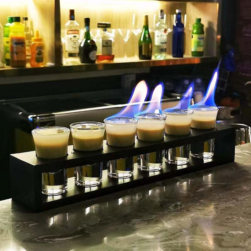 Glass Bullet Cup Shot Glasses Straight Body Cup B52 Cocktail Cup Tequila Cup Bar Night Club