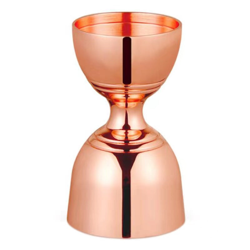 Barware Stainless Steel Commercial Jigger 2oz 1oz   Custom Color Measuring Jigger