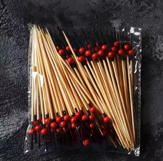 Creative Cocktail Decoration Sign Fruit Wine Needle Decoration Sign Olive Sign