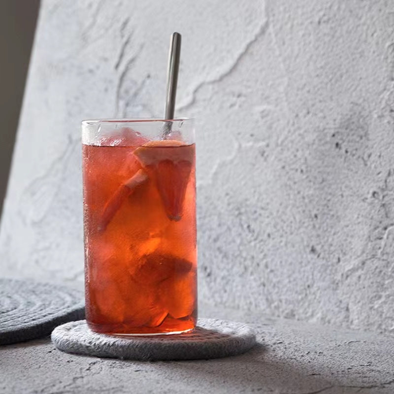 290ML High Ball Straight Cup,Crystal Clear Collins Tumblersfor Water,Juice,Milk,Cocktails, Beer