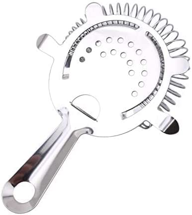 Stainless Steel Bartending Ice Filter Cocktail Ice Isolator Mixing Cup for Bar