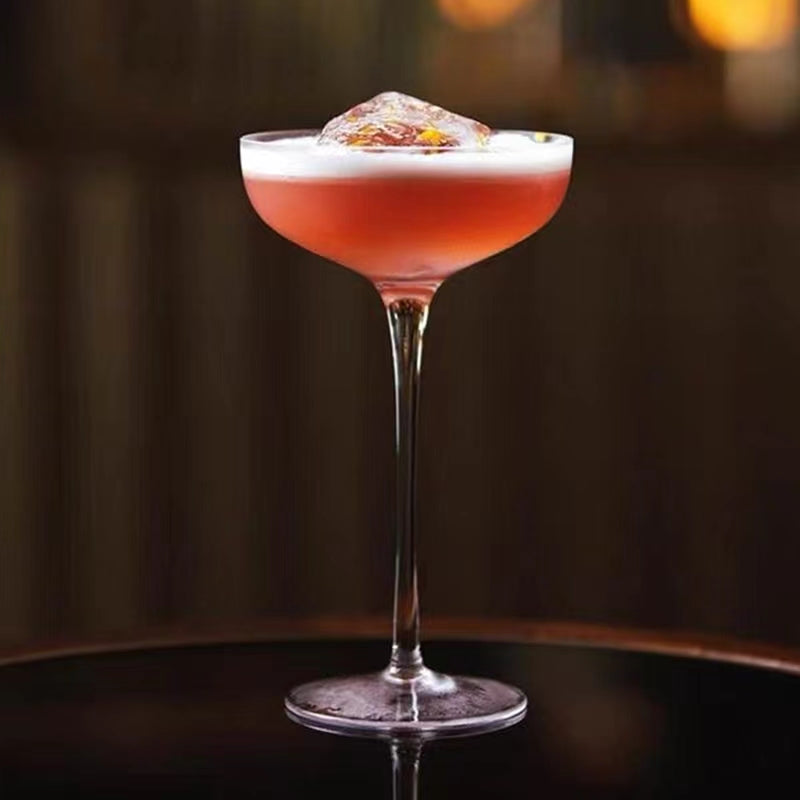 Large Capacity Crystal Martini Glasses,Stemmed Cocktail Glass