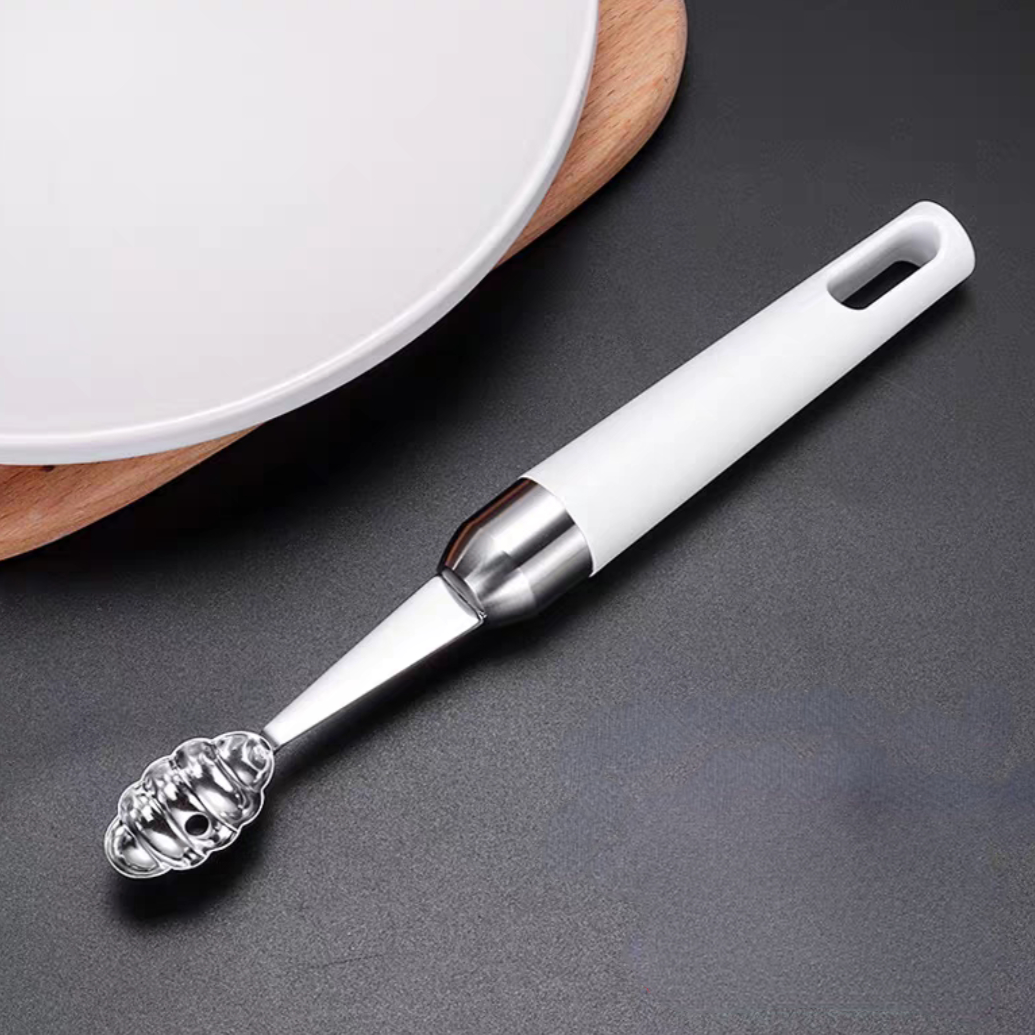 Stainless Steel Fruit Divider Watermelon Digging Ball Ice Cream Honey Scoop Bar Table Carving Tool
