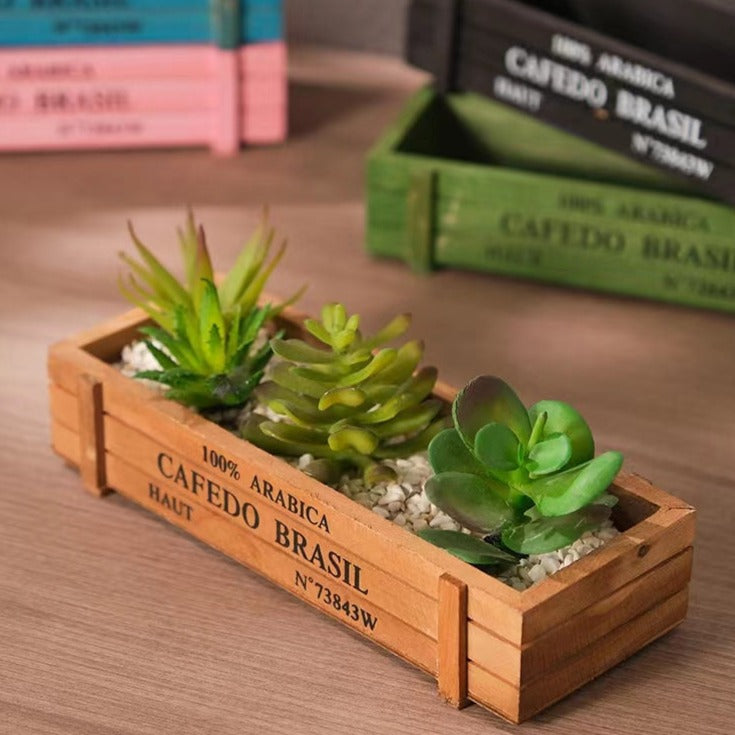 Solid Wood Retro Bitter Liquor Box Bar Storage Decoration Box Spray Bottle Gadget Box