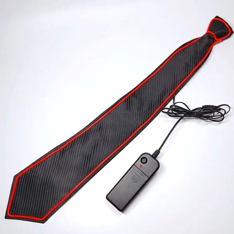 Novelty Led Tie El Luminous Tie Dance Bar Dance Creative Casual Flash Tie