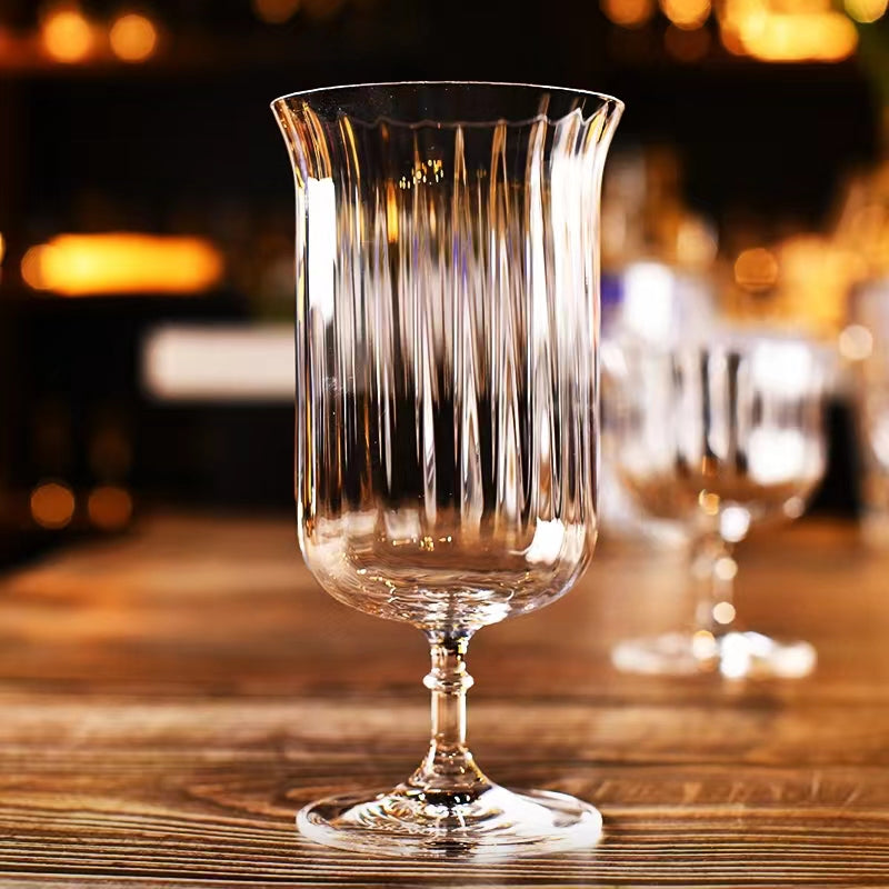 Cocktail Glasses with Short Stem,Drinking Glass Tumbler Water Juice Cocktail Heat Resisting Glass Colin Cup Bar Kitchen