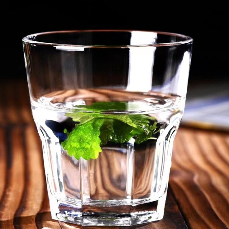Tempered Glass Beer Mug Cup Heat-Resistant Tea Cup Spirit Cup Whiskey Cup Thickened Bar Ktv