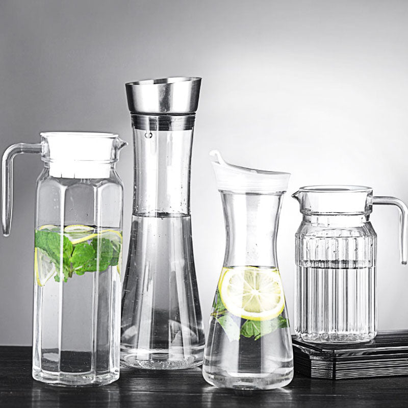 Acrylic Plastic Cold Water Jug with Stainless steel cover