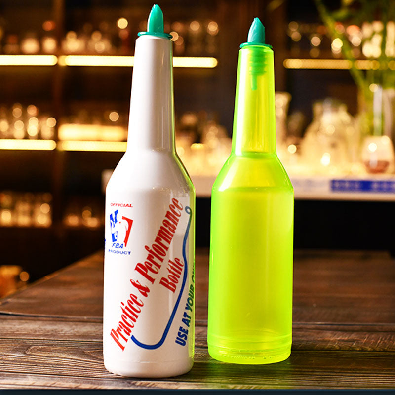 Transparent Bar Bottle,Bartender Bartending Practice Cocktail Shaker