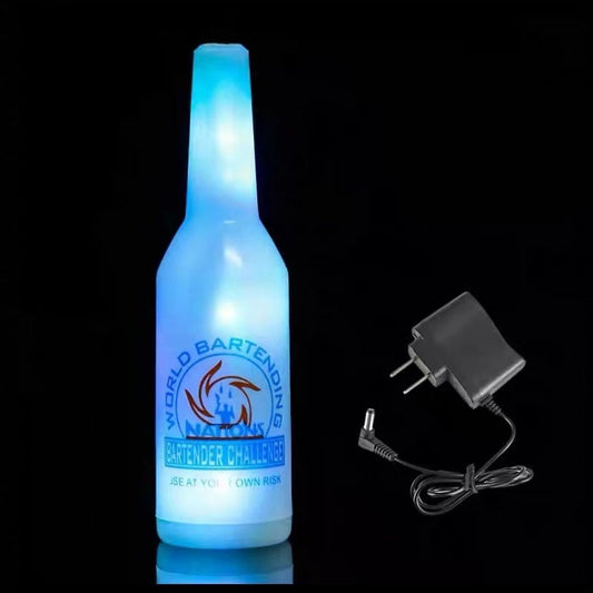 Luminous Bottom Flair Bottle,Bartender Practice Bottle