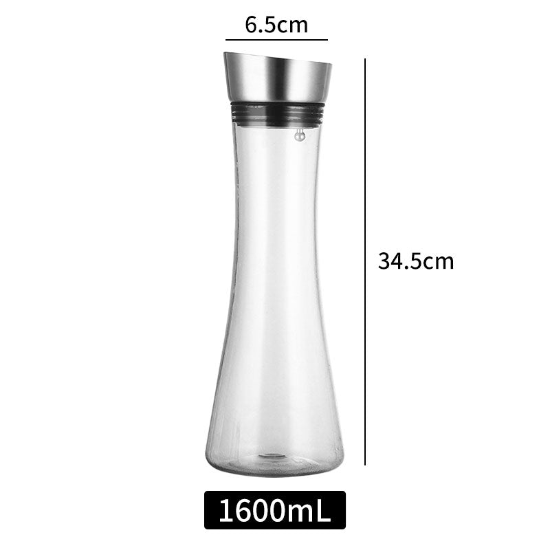 Acrylic Plastic Cold Water Jug with Stainless steel cover