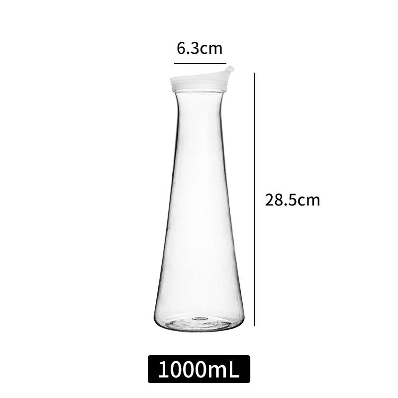 Clear Plastic Premium Water Pitchers,Beverage Containers with Lids