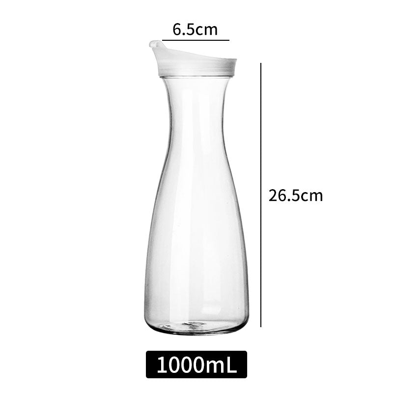 Large Capacity Fruit Juice Jug,Acrylic Plastic Cold Water Mug