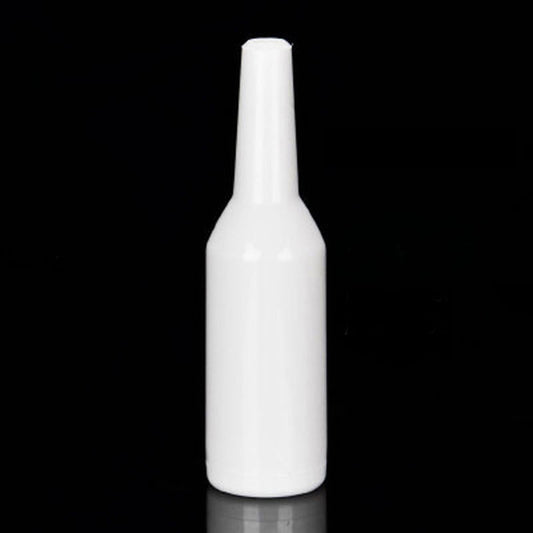 White Color Fancy Mixing Practice Bottle, Bartender Plastic Mixing Bar Bottle